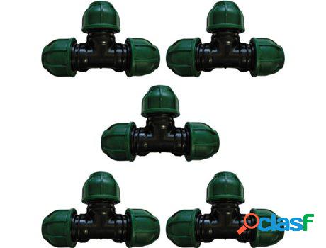 Juego de 5 Uniones de Tuberías GLOBAL 5432-5 (32 mm)