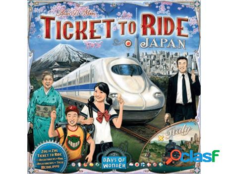 Juego de Mesa DAYS OF WONDER Ticket to Ride Japan & Italy