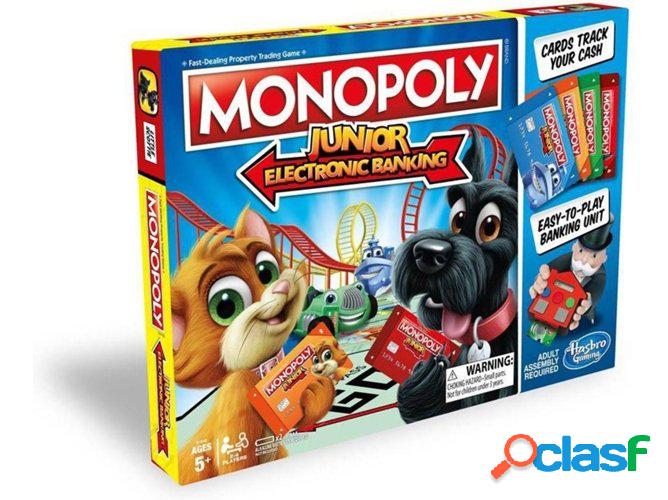 Juego de Mesa Monopoly Junior Banking (Edad Mínima: 5)