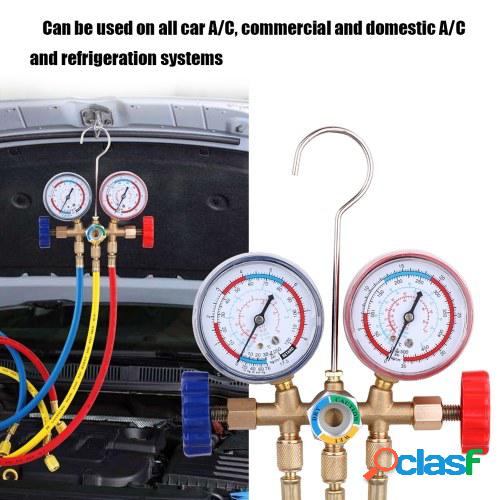 Juego de manómetros de refrigerante Herramientas de aire