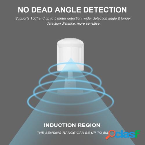 KKmoon Zigbee Sensor PIR ZigBee Sensor infrarrojo Detector