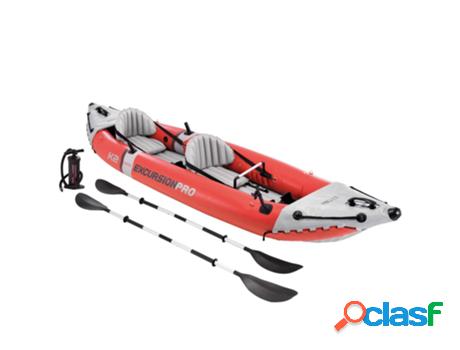 Kayak hinchable INTEX K1 Excursion Pro 1 remo + hinchador