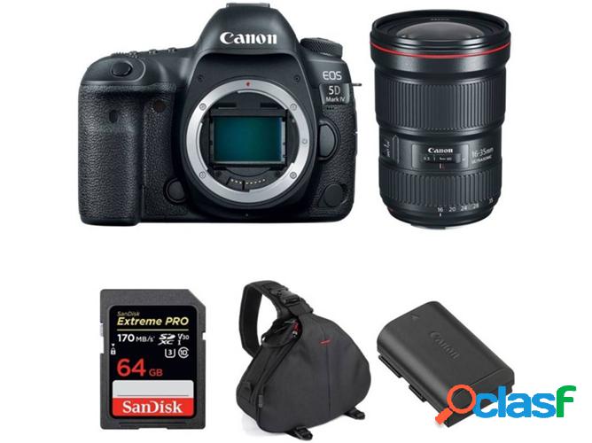 Kit Cámara CANON EOS 5D Mark IV + EF 16-35mm f/2.8L III USM