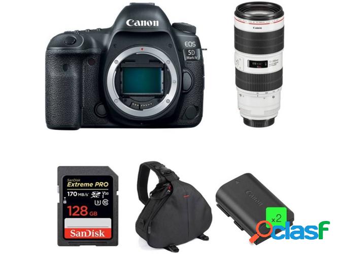 Kit Cámara Reflex CANON EOS 5D Mark IV + EF 70-200mm f/2.8L