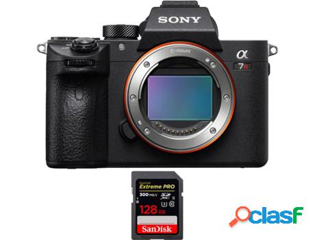 Kit Cámara SONY Alpha 7R IVa + 1 SanDisk 128 GB (Full