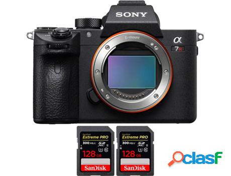 Kit Cámara SONY Alpha 7R IVa + 2 SanDisk 128 GB (Full