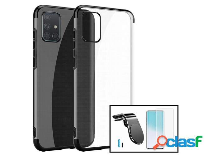 Kit Funda, Protector Curved UV y Soporte Magnético Coche