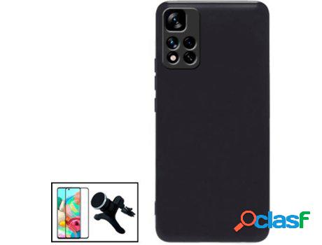 Kit Funda, Protector de Pantalla y Soporte Magnético Xiaomi