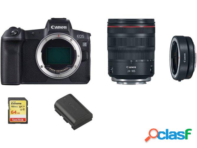 Kit Máquina Fotográfica Mirrorless CANON EOS R RF 24-105mm