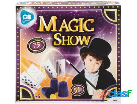Kit de Magia CB TOYS Magic Show (1x1x33,5 cm - 6 años)