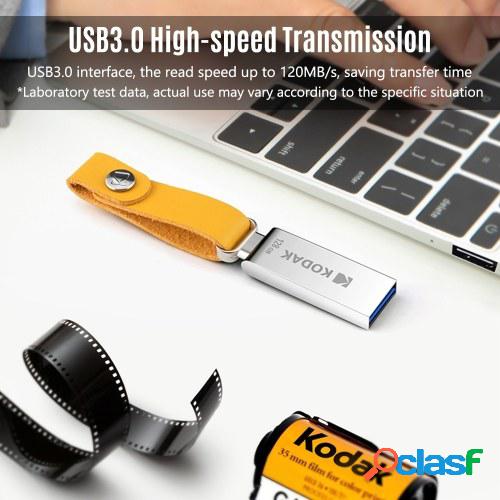 Kodak K123 32G U Disco de metal portátil USB Flash Drive