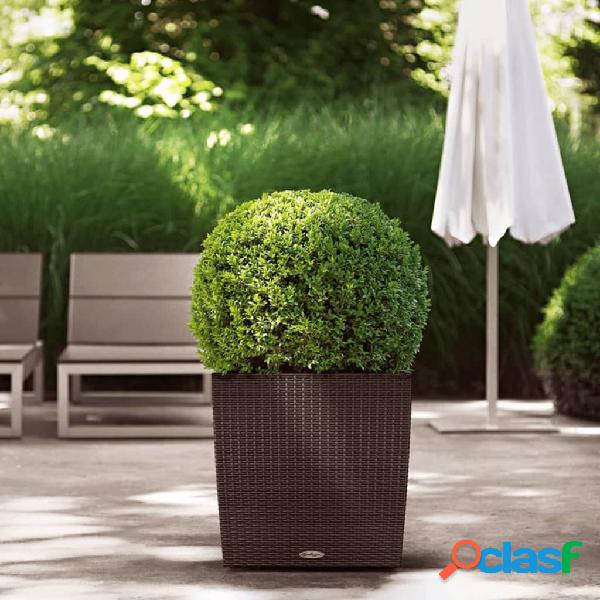 LECHUZA Macetero CUBE Cottage 50 ALL-IN-ONE color moca