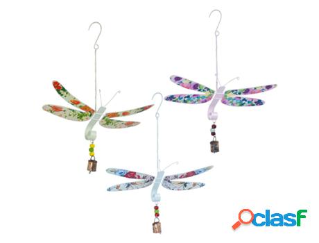Libélulas Con Colores Colgante Incluye 3 Unidades