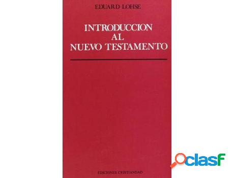 Libro Introducción al Nuevo Testamento de Eduard Lohse