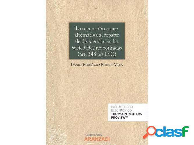 Libro La Separación Como Alternativa Al Reparto De