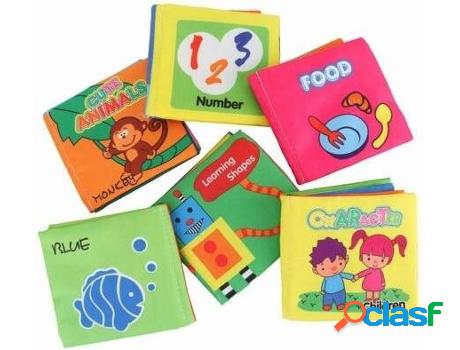 Libros OHPA Baby Educational Early Learning 6 Unidades (Edad