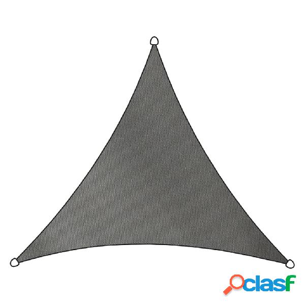 Livin'outdoor Toldo triangular Como HDPE gris 3,6x3,6x3,6 m