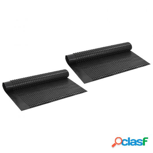 Lámina de drenaje nodular 2 unidades HDPE 400 g/m² 1x20 m