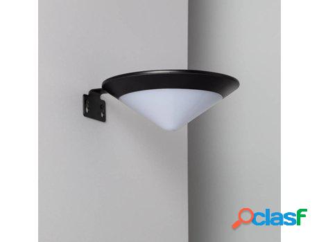 Lámpara LED LEDKIA Solar (Negro - LED Integrado - 3 W)