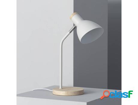 Lámpara de Mesa LEDKIA Luxo (Blanco - E14 - 40 W)