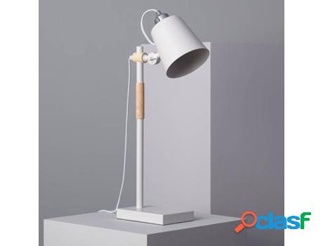Lámpara de Mesa LEDKIA Luxo (Blanco - E27 - 40 W)