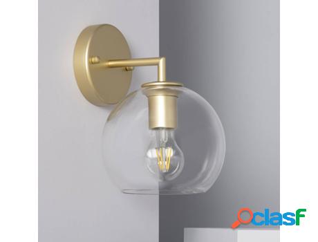 Lámpara de Pared LEDKIA Bern (Dorado - E27 - 40 W)