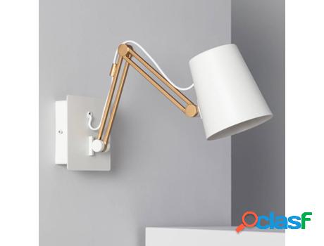 Lámpara de Pared LEDKIA Usiku (Blanco - E27 - 40 W)