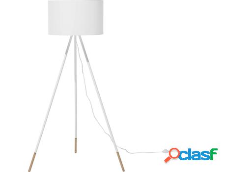 Lámpara de Pie Tobol (Blanco - Metal -60x60x157 cm)