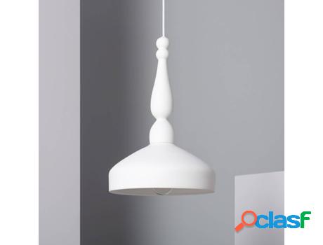 Lámpara de Suspensión LEDKIA Almanzor (Blanco - E27 - 40