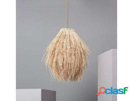 Lámpara de Suspensión LEDKIA Manyoya (Crema - E27 - 40 W)