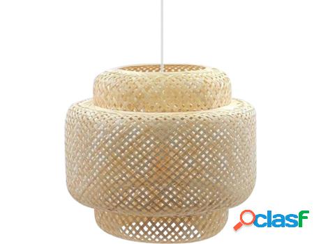Lámpara de Suspensión LEDKIA Nagua (Natural - E27 - 40 W)
