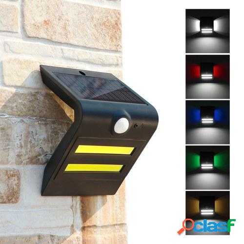 Lámpara de pared con detección de movimiento solar IP65