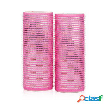 Lucky Trendy Velcro Aluminium Roller, 40mm, Pink 2pcs