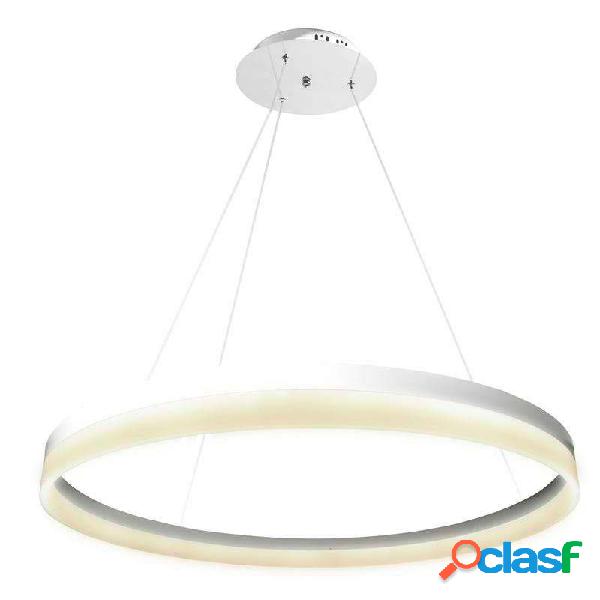 Luminaria colgante ring 73w ø100cm blanco frío