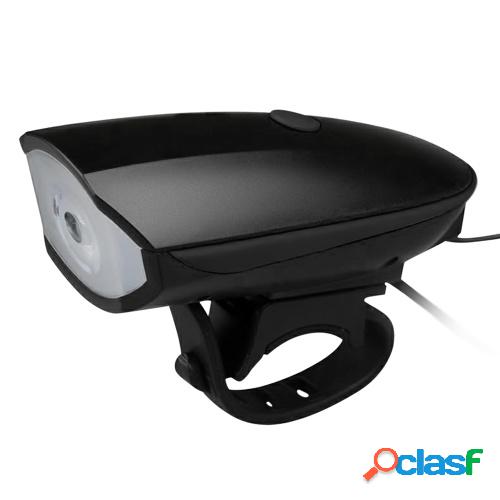 Luz de bicicleta USB recargable LED faro de ciclismo con