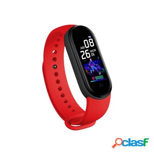 M5 Pulsera inteligente de 0.96 pulgadas Monitor de presión