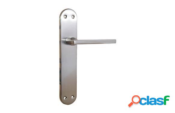 Manilla Acero/Aluminio Placa(Juego) Brimic 606 Niquel