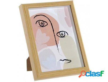 Marco De Foto HOGAR Y MÁS De Madera Y Porta Foto De Mdf