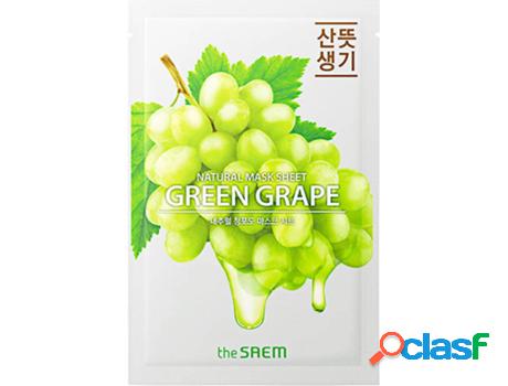 Mascarilla Facial THE SAEM Uva Verde Natural (21 ml)