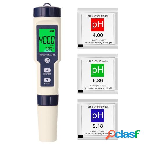 Medidor de prueba combinado multiparamétrico profesional 5