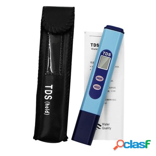 Medidor digital de TDS 0-9990PPM Probador de calidad del