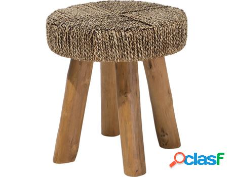 Mesa Auxiliares Kelsey (Marrón - Madera de Teca -44x44x46