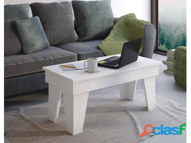 Mesa de Centro SKRAUT HOME MESAELEKLBLANCA (Blanco -