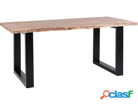 Mesa de Comedor Heby (Marrón - Madera de Acacia -180x94x73