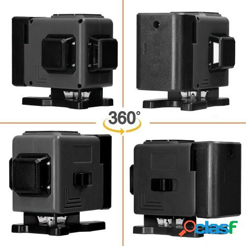 Mini Multifuncional 12 líneas Nivel láser 3 ° Máquina