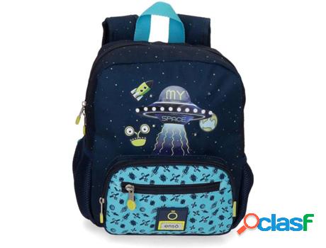Mochila ENSO My Space Adaptable (Azul - 23 x 28 x 10 cm)