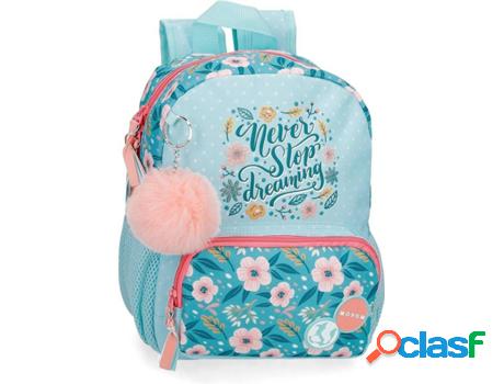 Mochila Escolar MOVOM Never Stop Dreaming Azul (23x28x10 cm)