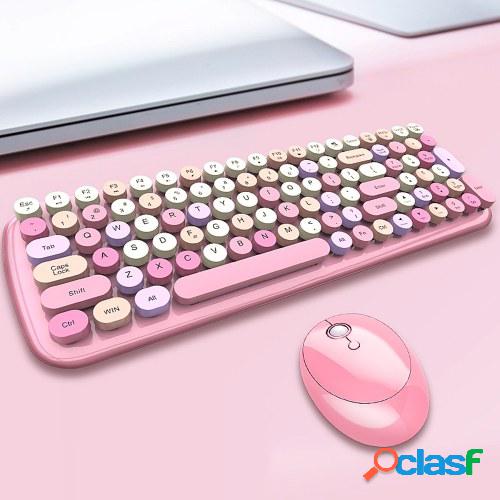 Mofii Candy XR 2.4G Combo de teclado y mouse inalámbricos