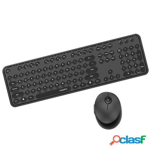 Mofii Sweet Keyboard Mouse Combo Pure Color 2.4G Teclado