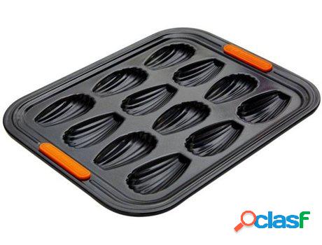 Molde para 12 Panecillos LE CREUSET Negro